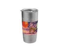 Bobcat Hibiscus Stainless Steel Insulated Tumbler