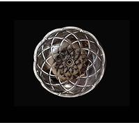 Bobeche transparent crystal cup large chandelier final chandelier with holes for attaching the Lisa pendants 20 cm