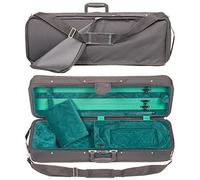 Bobelock Featherlite 1003 Oblong Black/Green 4/4 Violin Case