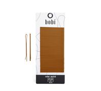 BOBI copper red flat bobby pins, non-slip grip for an all-day hold, non-damaging, nickel-free, 2 3/8 inches, shade Spice, exact matched to hair color № 643, (50 ct)