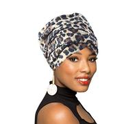 BOBIBI Turban Head Wrap Scarf,African Long Scarf Turban Shawl Hair Bohemian Headwrap, A1-colour17, One Size
