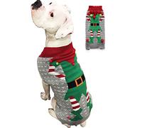 BOBIBI Ugly Christmas Dog Sweaters Pet Dog Winter Knitwear Warm Clothes