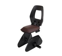 BOBIKE 8010600001 - Rear Bicycle Junior Seat For Lugagge Carrier One Junior for Children aged 6-10 years and weighing up to 35kg, Brown