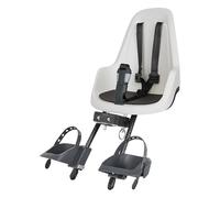 BOBIKE 8012500002 Go Mini Front Bike Seat for Babies and Toddlers for Steering Tube - Safe, Adjustable, Comfortable and Stylish for Babies 9 Months to 3 Years, Up to 15kg, Vanilla Cupcake