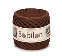 Bobilon 5-7 mm T-Shirt Yarn - Cotton for Bags & Baskets - Sweet Brownie