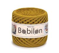 Bobilon Medium Golden Lime Cotton T-Shirt Yarn - 100M, 7-9mm, 320g