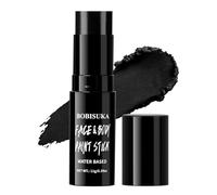 BOBISUKA Black Face & Body Paint Stick Water-Based Washable Face Paint Makeup Stick for Halloween Clown, Skeleton, Skull, Joker, Cosplay, SFX, Sports Eye Black & Costume Party