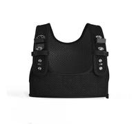 BOBLOV Double Shoulder Stand, Body Worn Camera Vest Mount for All Brands of Body Cameras, Portable Camera Stand with Adjustment Chart for Body Forces