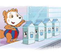 Bobo at the supermarket