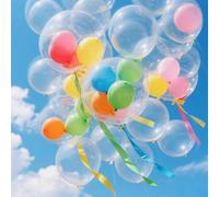 Bobo Balloons 15 Packs, 24 Inch Large Helium Style Transparent Bubble Clear Balloons for LED Light Up Decoration, Gifts for Christmas, Wedding, Birthday Party Decorations
