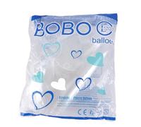 Bobo Balloons Kit, 10 pcs Transparent Bubble Balloon with Wide Mouth Large Bubble Balloons Fillable Round Balloon for Photo Shoot Wedding Festival Graduation Party Decoration