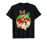 Bobo Bear - Adam Likes Frenchies - Christmas T-Shirt
