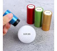 BOBO BIRD Custom Face Photo Golf Ball Stamp Gift - Personalised Golf Marker Stamper with Metal Case, 6 Colours, Fun Novelty Golf Gifts for Men, Dad, Husband & Golf Lovers (Custom Your Name)