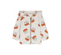 Bobo Choses Play The Drum zip-up hoodie - Grey 9 mth-12 mth-18 mth