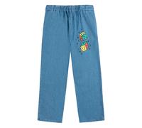 Bobo Choses Roll the Dice elastic-waist jeans - Blue 4-5-6-7-8-9-10-11