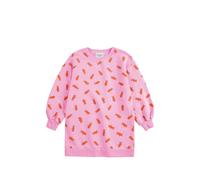 Bobo Choses Softpaw Monster bear-print cotton dress - Pink 2-3-4-5-6-7-8-9-10-11