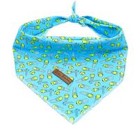 Bobo Rainbow Dog Bandana-1PC Tennis Balls Print Spring Summer Bandanas Cute Puppy Bandanas Bibs Scarf Square Soft Dog Kerchief Pet Bandanas for Small Medium Large Dogs