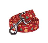 Bobo Rainbow Dog Leash, Christmas Dogs Leashs Gingerbread Man Holiday Adjustable Dog Leash for X-Small Boys and Girls Dogs