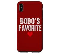 BOBO’S Favorite Heart Graphic for Mothers Day grandchild Case for iPhone XS Max