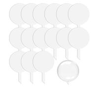 BoboBalloons,Clear Balloons to Fill,Large Round Stuffing Balloons,Big BubbleBalloons,Transparent Balloon Kit,for Photo Shoot Birthday Party Wedding Engagement Anniversary Decorations (20inch, 15)