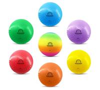 BOBOBARK 8.5 Inch Dodgeballs - 7 Pack Playground Balls for Kids with Pump, Soft Kickball Set & Four Square Ball for Schools, PE, Gym, Indoor & Outdoor Games, Birthday Gift & Holiday Present