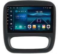 BOBOBH 2 Din Car Radio Stereo Android 13 for Renault Trafic 3 2014-2021/Opel Vivaro B 2014-2018,9 Inch Stereo Car with Voice Control Car Play Backup Camera Mirror Link SWC Immagine(Size:S1 1G+16G)