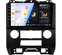 BOBOBH 2 Din Car Radio Stereo Android 14 Bluetooth for Ford Escape 2007-2012 9 Inch Touchscreen Stereo Car with Voice Control Carplay Wifi Steering Wheel Control USB GPS(F7 2G+32G)