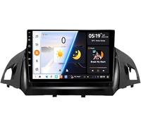 BOBOBH 2 Din Car Radio Stereo Android 14 Bluetooth for Ford Kuga 2 Escape 3 2012-2019 9 Inch Touchscreen Stereo Car with Voice Control Carplay Wifi Steering Wheel Control USB GPS(F8 4G+64G)