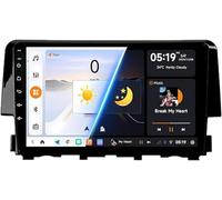 BOBOBH 2 Din Car Radio Stereo Android 14 Bluetooth for Hon-da Civic 10 FC FK 2015-2020 9 Inch Touchscreen Stereo Car with Voice Control Carplay Wifi Steering Wheel Control USB GPS(B7 1G+32G)