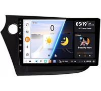 BOBOBH 2 Din Car Radio Stereo Android 14 Bluetooth for Hon-da Insight 2 LHD RHD 2009-2014 9 Inch Touchscreen Stereo Car with Voice Control Carplay Wifi Steering Wheel Control USB GPS(D7 2G+32G)