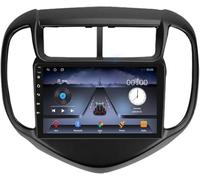 BOBOBH 2Din Car Radio Stereo Android 14 Bluetooth for Chevy Chevrolet Aveo Sonic 2017-2021,9 Inch Touchscreen Stereo Car with Voice Control Carplay Wifi Steering Wheel Control USB GPS(D7 2G+32G)