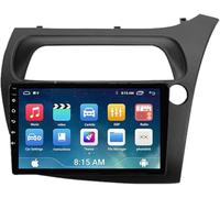 BOBOBH 9 inch 2 Din Car Stereo Android 13 Touch Screen Bluetooth Car Radio for Honda Civic Hatchback 2006-2011,with Carplay AHD Backup Camera GPS Navigation Steering Wheel Controls(S10-3 6G+128G)