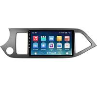 BOBOBH 9 inch 2 Din Car Stereo Android 13 Touch Screen Bluetooth Car Radio for Kia Morning 2 picanto 2011-2017,with Carplay AHD Backup Camera GPS Navigation Steering Wheel Controls(B,S4 2G+32G)