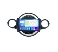BOBOBH 9 inch 2 Din Car Stereo, Android 13 Touch Screen Car Stereo for BMW Mini 2007-2015, with Carplay AHD Backup Camera GPS Navigation Steering Wheel Controls/SWC Bluetooth(Size:S10-3 6G+128G)