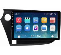 BOBOBH 9 inch 2 Din Car Stereo Android 13 Touch Screen Car Stereo for Honda Insight 2009-2014 with Bluetooth Carplay AHD Backup Camera GPS Navigation Steering Wheel Controls Car Radio(A,S10-4 8G+128G)