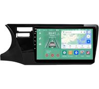 BOBOBH 9 inch 2 Din CarPlay Car Stereo Android 14 Touch Screen Car Stereo for Honda City 2014-2017 with Bluetooth CarPlay AHD Backup Camera GPS Navigation Steering Wheel Controls(H2 4G+64G)