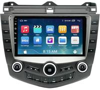 BOBOBH Android 13 Touch Screen Car Stereo for Honda Accord 7 2003-2007,9 inch 2 Din Car Stereo with Bluetooth Carplay AHD Backup Camera GPS Navigation Steering Wheel Controls (Size : B2 4G+64G)