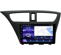 BOBOBH Android Car Stereo for Honda Civic 9 FK FB 2012-2017 Radio 9 Inch Touchscreen Car Radio with Wireless Carplay Android Auto GPS Navigation WiFi Bluetooth FM EQ Backup Camera(H4 6G+128G)