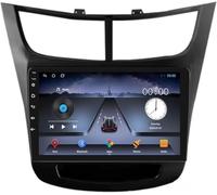 BOBOBH Double Din Car Radio Stereo Android 13 Bluetooth for Chevrolet Sail 2015-2018,9 Inch Touchscreen Stereo Car with Voice Control Carplay Wifi Steering Wheel Control USB GPS(S1 1G+32G)
