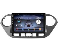 BOBOBH Double Din Car Radio Stereo Android 13 Bluetooth for Hyundai i10 2 2013-2016,9 Inch Touchscreen Stereo Car with Voice Control Carplay Wifi Steering Wheel Control USB GPS(S6 6G+128G)