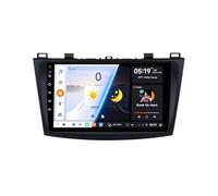 BOBOBH Double Din Car Radio Stereo Android 14 Bluetooth for Mazda 3 bk maxx axel 2010-2013 9 Inch Touchscreen Stereo Car with Voice Control Carplay Wifi Steering Wheel Control USB GPS(D7 2G+32G)