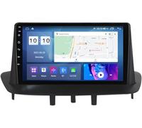 BOBOBH Double Din Car Radio Stereo Bluetooth Android 13 for Renault Megane 3 2008-2014,9 Inch Touchscreen Stereo Car with Voice Control Car Play Backup Camera Wifi Mirror Link SWC Immagine(Size:S1 1G+