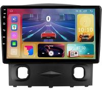 BOBOBH FURRRRR Double Din Car Radio Stereo Android 13 Bluetooth for Ford Escape 2007-2012,9 Inch Stereo Car with Voice Control Carplay Wifi Steering Wheel Control USB GPS Navigation(S1 1G+32G)