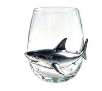 BoBoBin Artisanal Glassware, 3D Stemless Wine Glasses, Home Decor Gift
