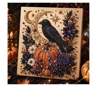 BoBoBin Spooky Cute 3D Ghost & Pumpkin Pearl Art Kit Halloween Fall Decor