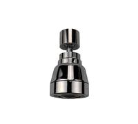 BoBoBn M22 360 Degree Swivel Kitchen Faucet Aerator 3 Mode Sprayer Filter Diffuser Water Saving Nozzle Bath Faucet Connector(C M22grey)