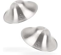 Boboduck Silver Nursing Cups - Silver Nipple Covers Breastfeeding for Protect and Soothe Sore Nipples, Silver Nipple Shields for Nursing Newborn, Nursing Pads Breastfeeding Newborn Essentials