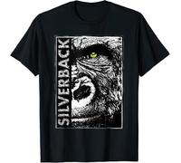 bobohododoho New Limited Silverback Gorilla Gym Design Great Gift Idea T-Shirt S-3XL Black