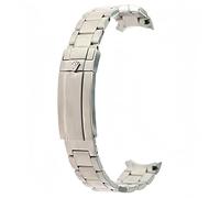 BoBoHome 316L Stainless Steel Extender Wristwatch Strap Brushed Solid Rustproof Metal Watch Bracelet for Rolex Submariner Daytona-20mm