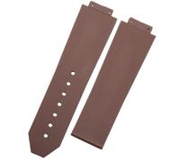 BoBoHome Water Resistant Rubber Watch Strap Replacement Silicone Watch Bracelet Accessories for HUB-LOT B-I-G B-A-N-G Fu-sion Series-Brwon #2: 26 x 19 x 22mm